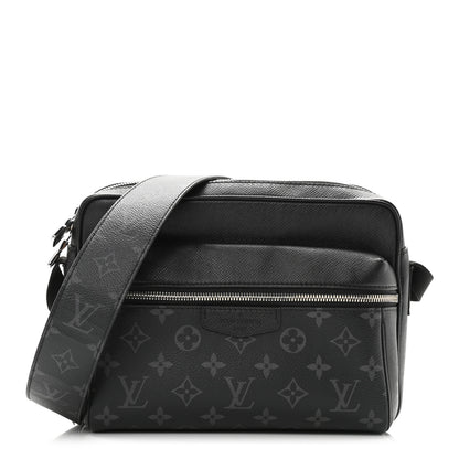 Louis Vuitton Taiga Monogram Eclipse Outdoor Messenger Black 1 of 9