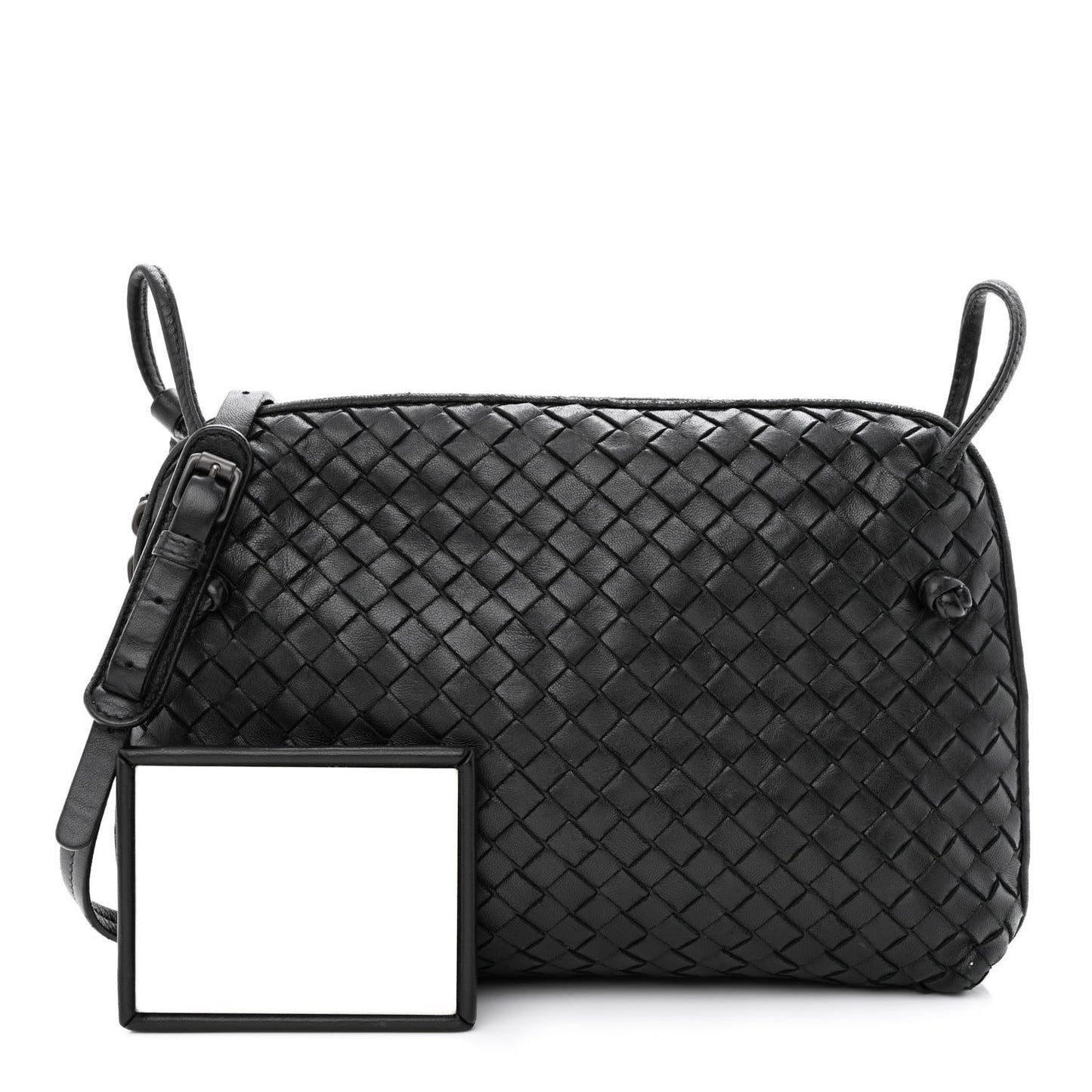 Nappa Intrecciato Nodini Bag Black