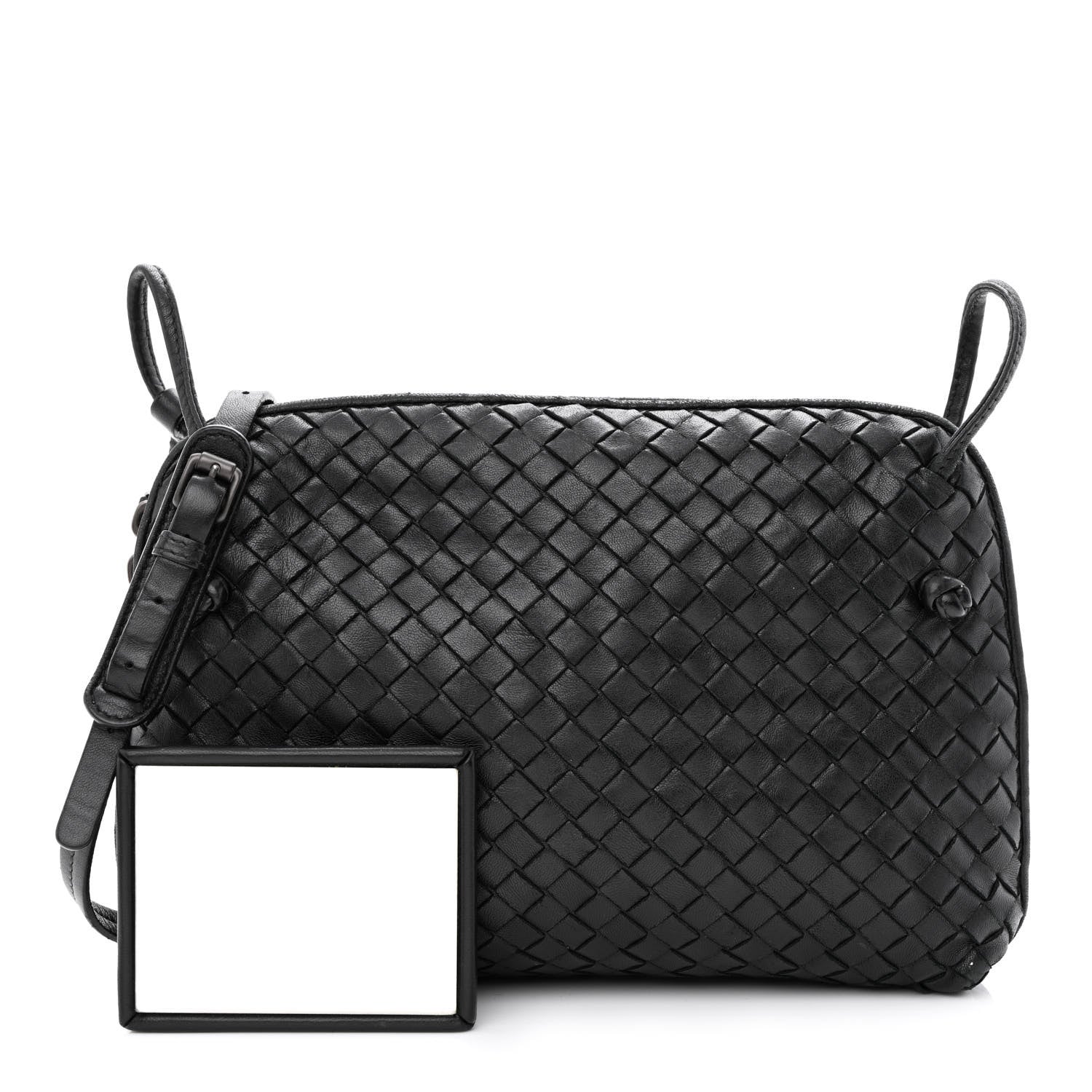 Bottega Veneta Nappa Intrecciato Nodini Bag Black 1 of 19