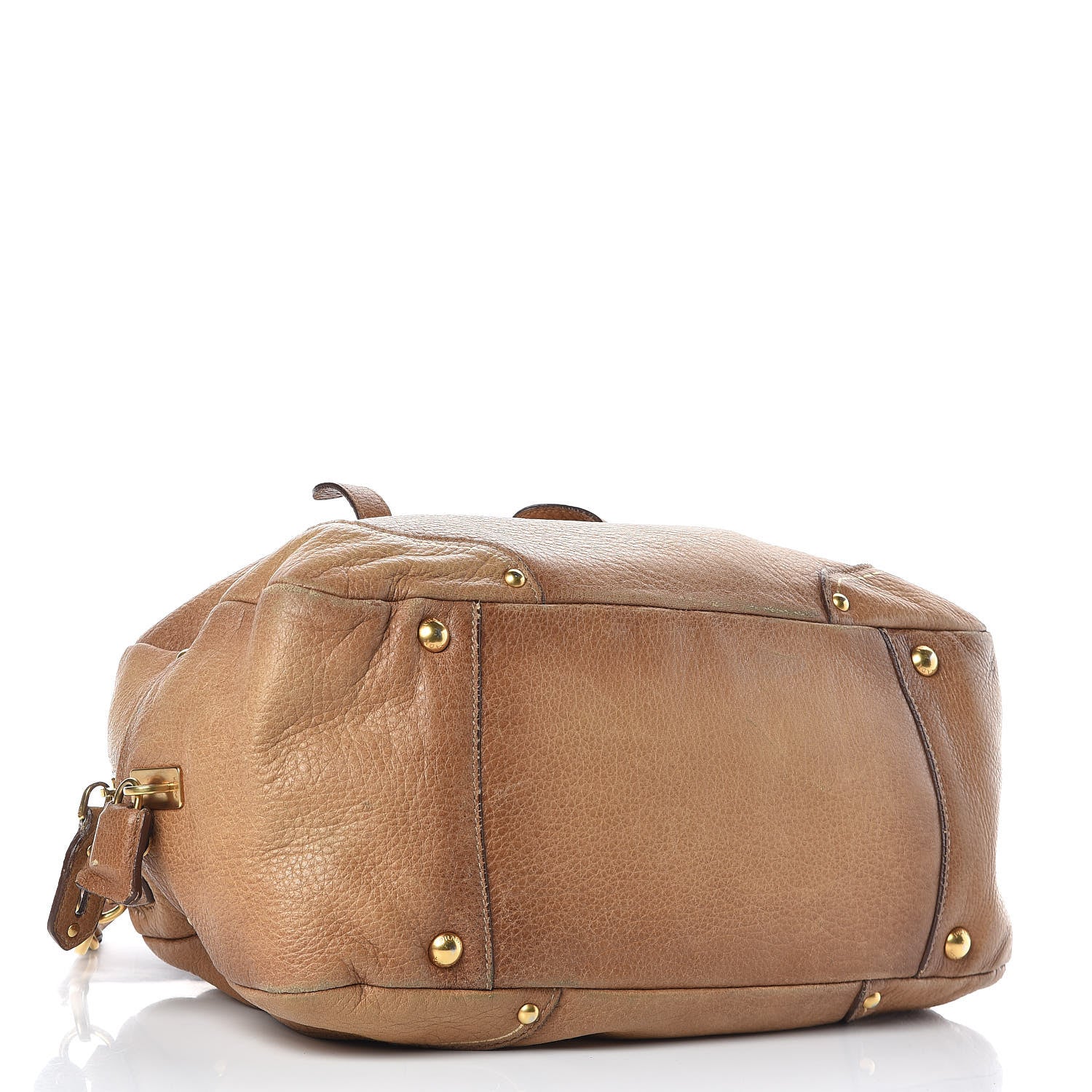 Prada Cervo Antik Dome Satchel Sughero 4 of 25