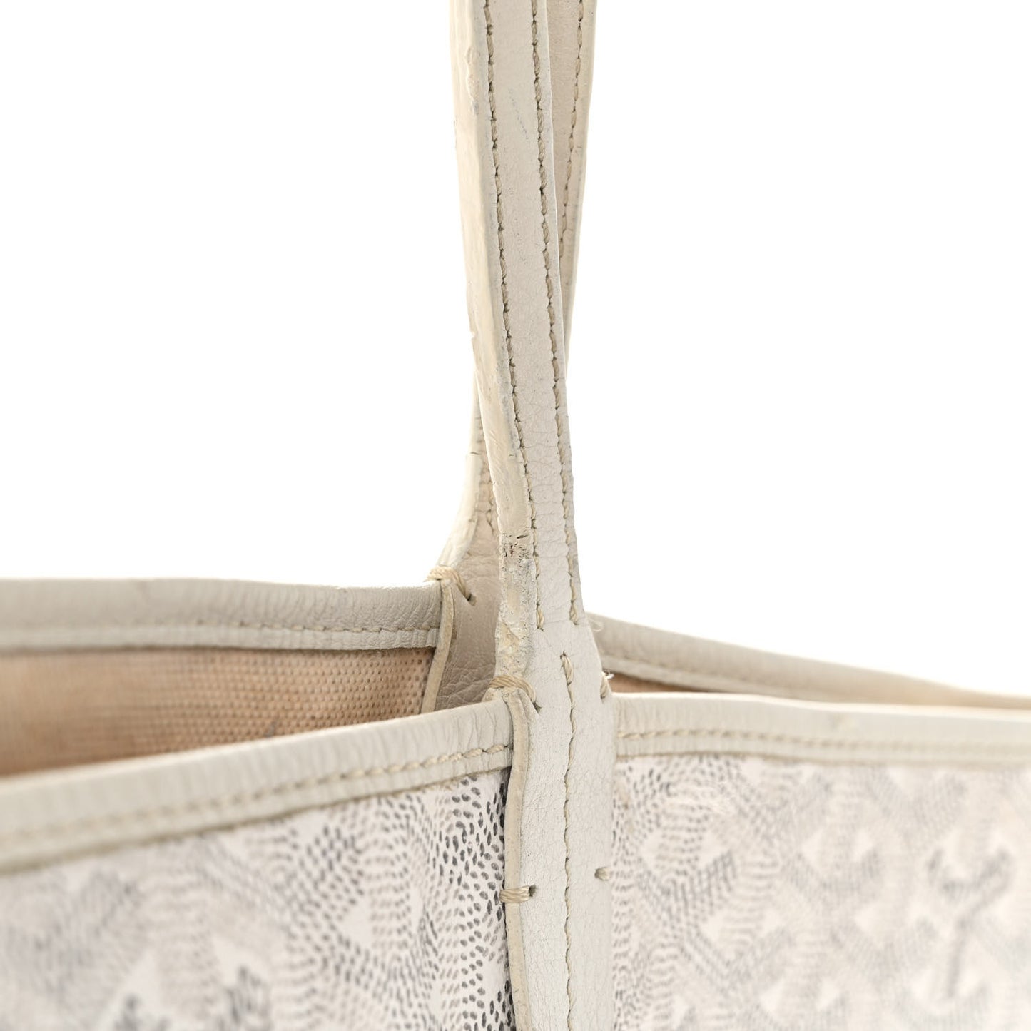 Goyardine Saint Louis PM White