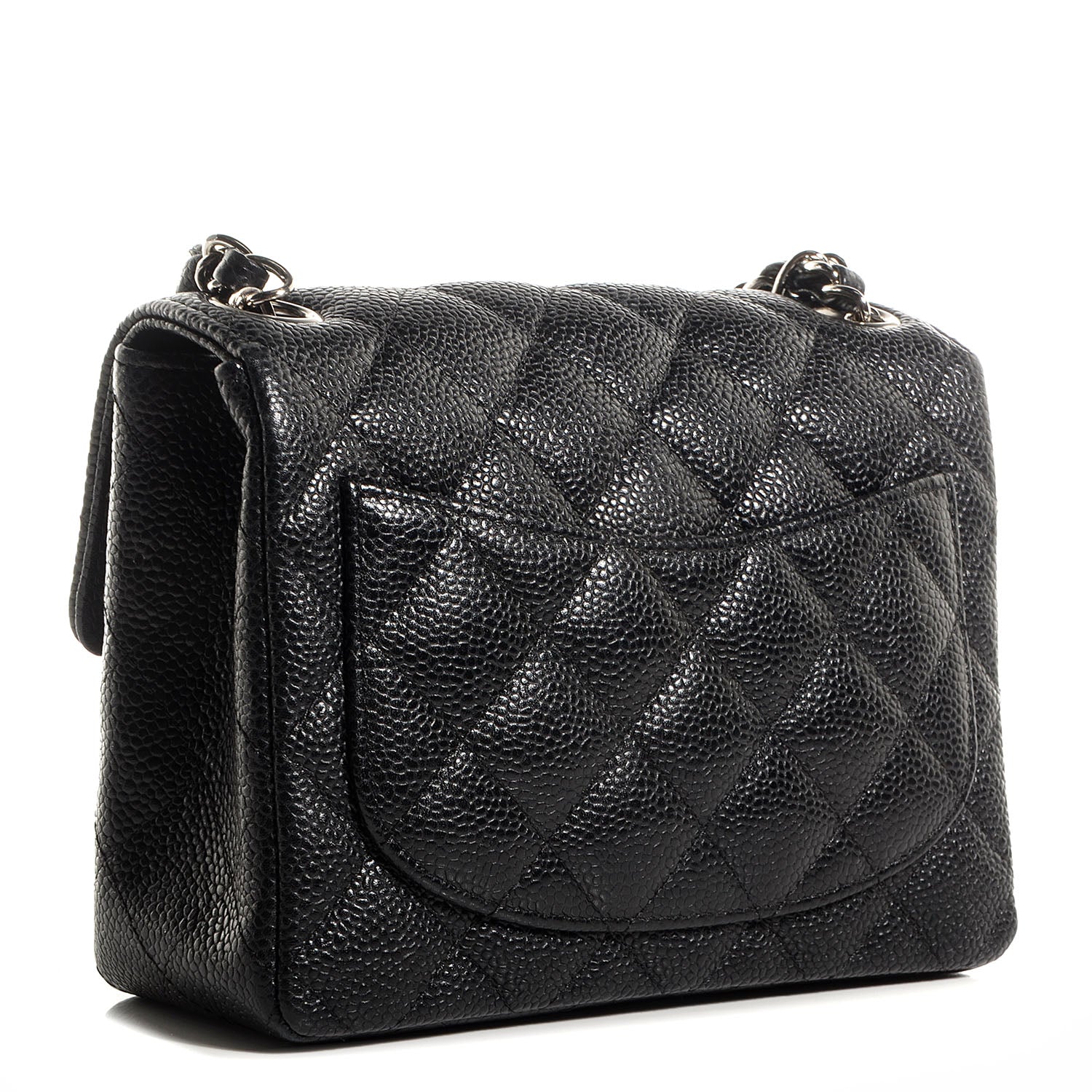 Chanel Caviar Quilted Mini Square Flap Bag Black 3 of 9