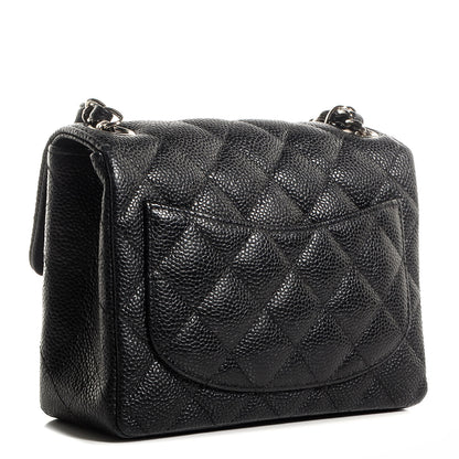 Chanel Caviar Quilted Mini Square Flap Bag Black 3 of 9