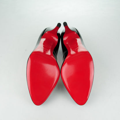 Christian Louboutin Patent Decollete 868 100 Pumps 38.5 Black 5 of 7