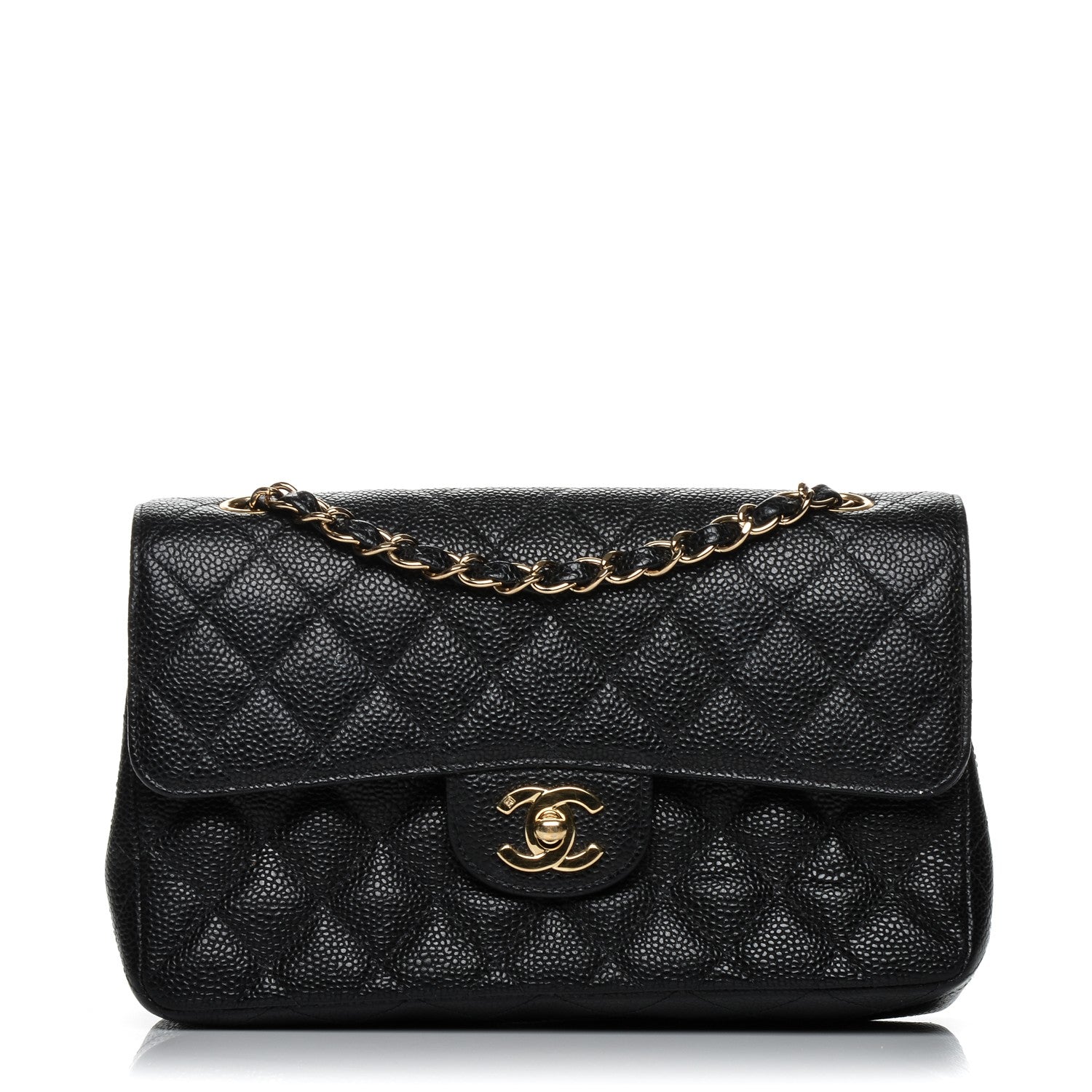Chanel Caviar Quilted Small Double Flap Black 9 of 16