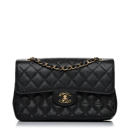 Chanel Caviar Quilted Small Double Flap Black 9 of 16