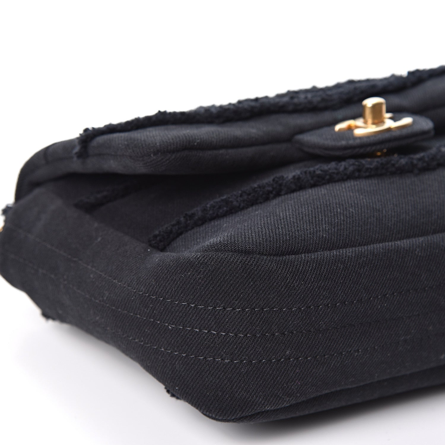 Chanel Denim Coco Flap Black 8 of 9