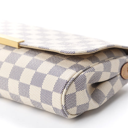 Louis Vuitton Damier Azur Favorite MM 7 of 10