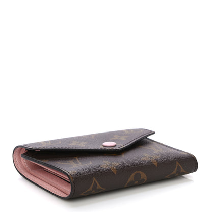 Louis Vuitton Monogram Victorine Wallet Rose Ballerine 4 of 10