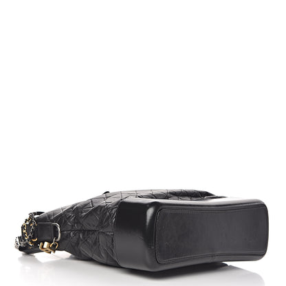 Chanel Calfskin Quilted Large Gabrielle Shopping Tote Black 4 of 13
