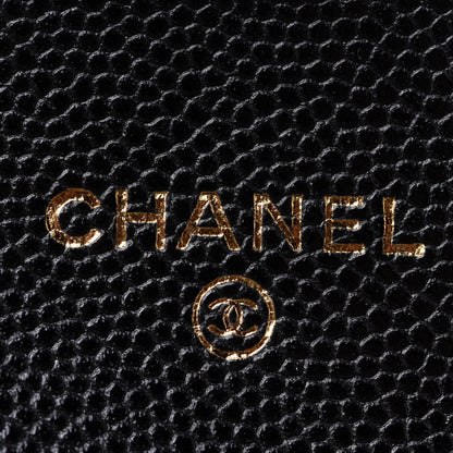 Chanel Caviar Quilted Mini Chain Belt Bag Black 6 of 10