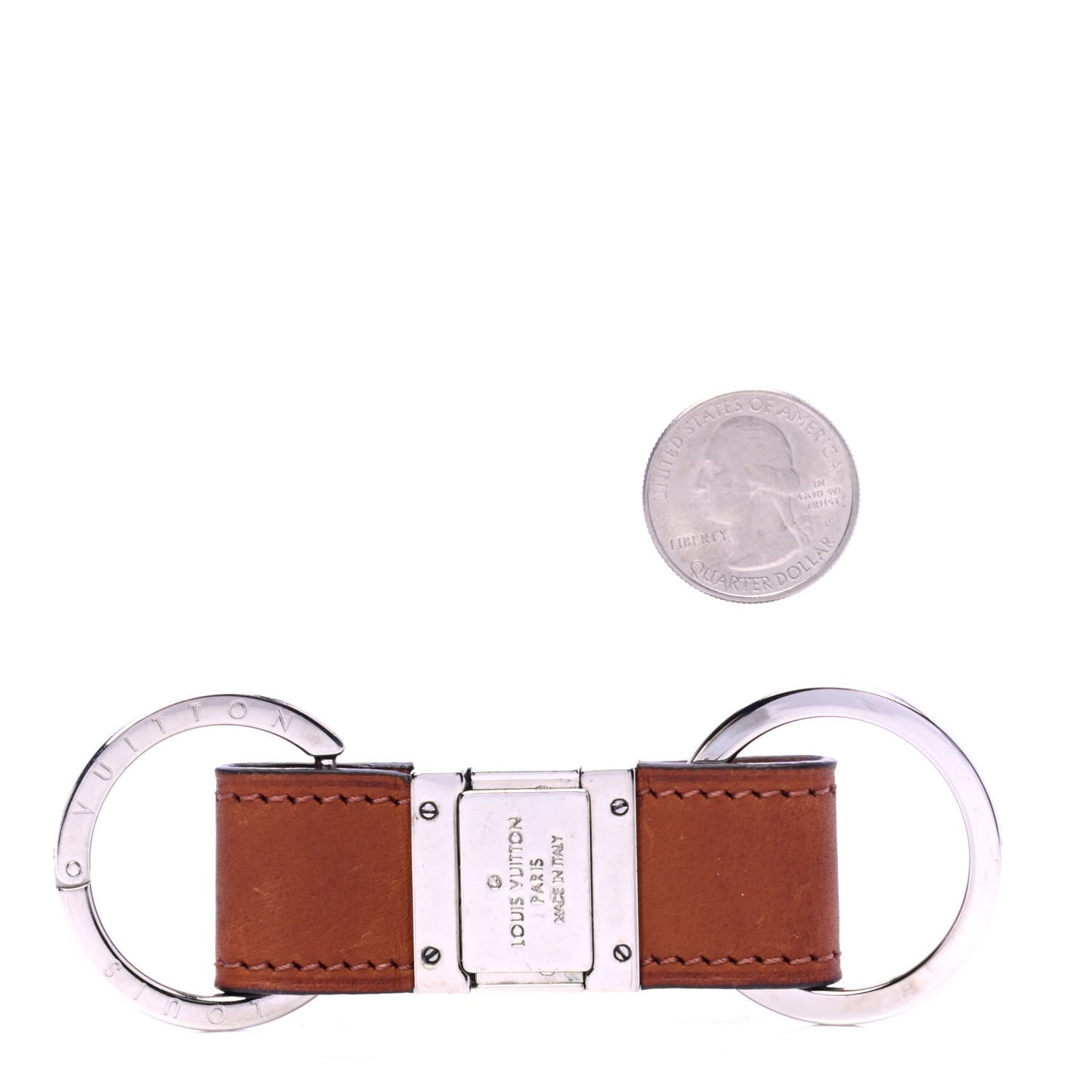 Nomade Damier Valet Key Holder Caramel