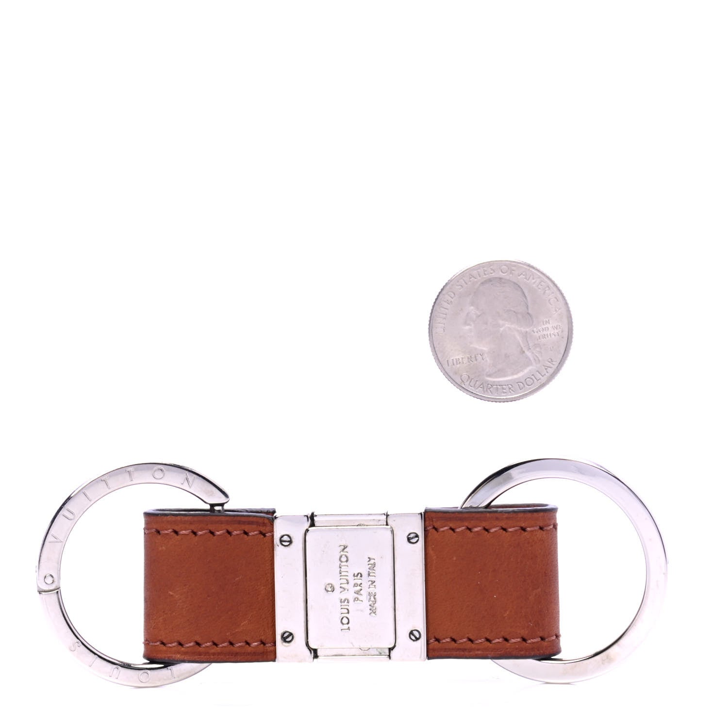 Louis Vuitton Nomade Damier Valet Key Holder Caramel 2 of 4