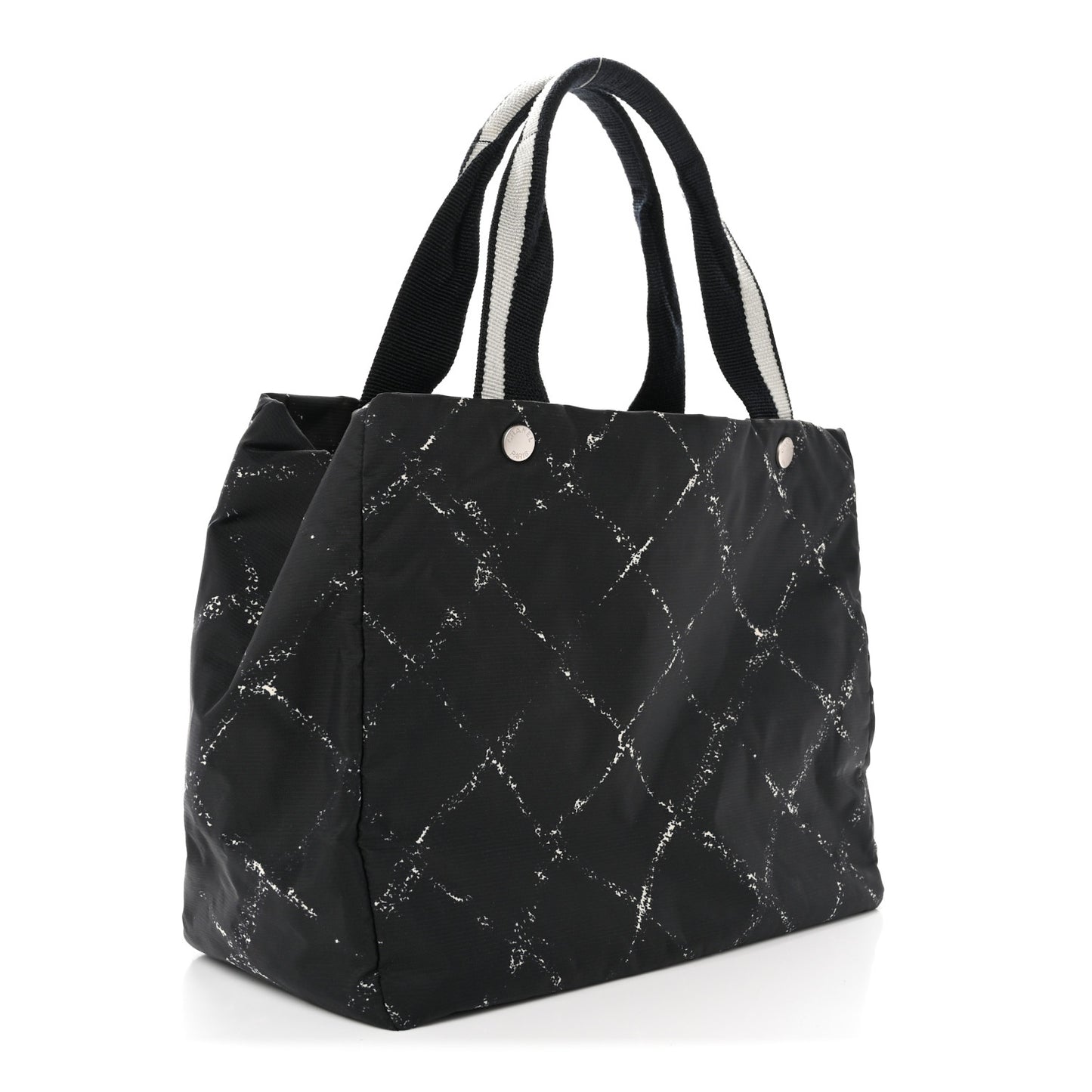 Nylon Travel Toiletry Tote Black