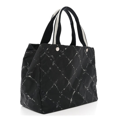 Chanel Nylon Travel Toiletry Tote Black 3 of 12