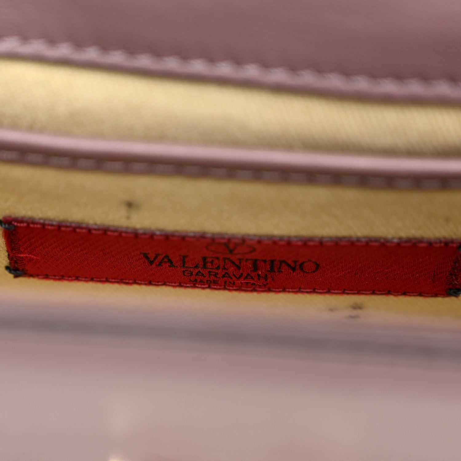 Valentino Garavani Vitello Small Glam Lock Rockstud Flap Dark Mauve 6 of 11