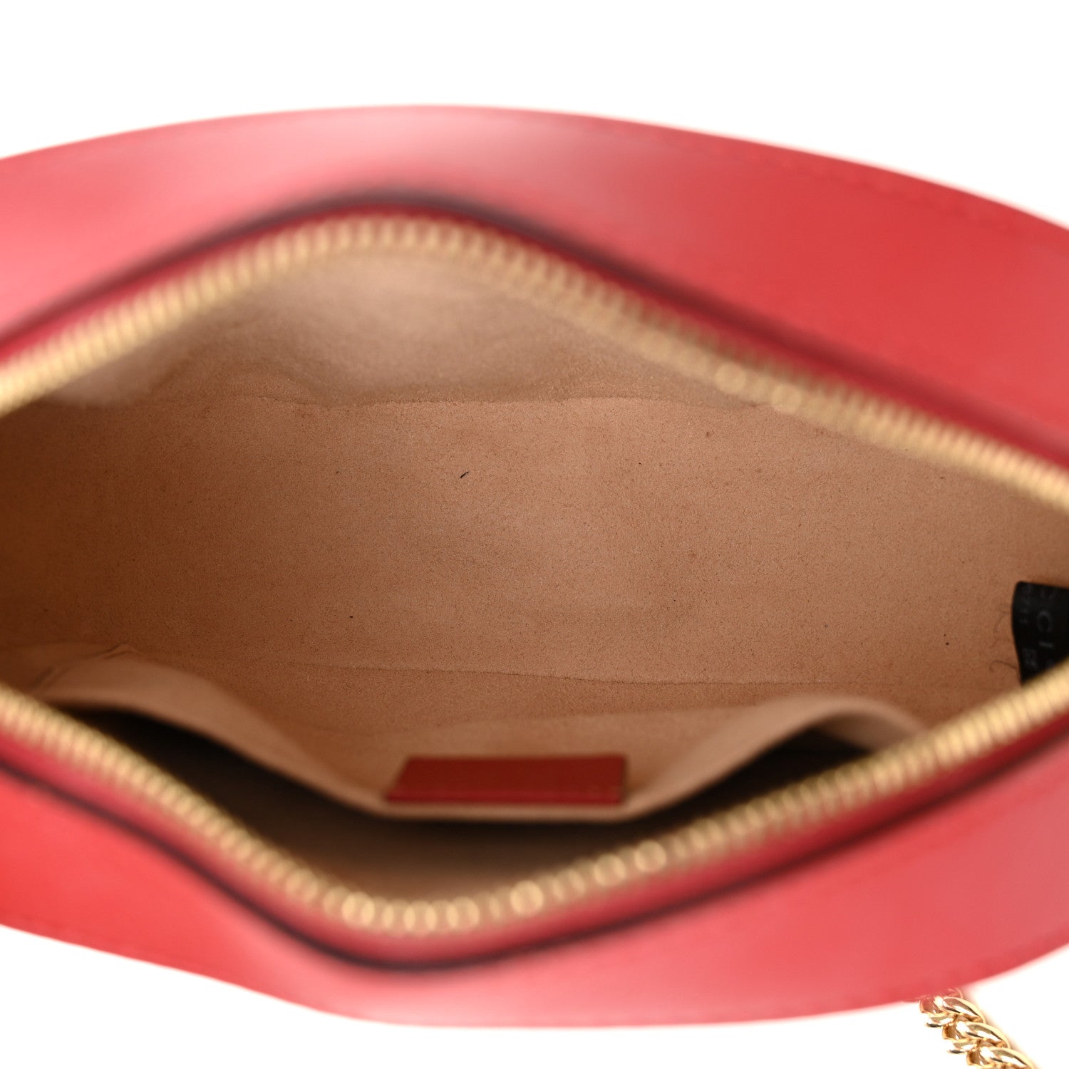 Gucci GG Supreme Monogram Blooms Mini Chain Shoulder Bag Beige Blue Navy Hibiscus Red 5 of 11