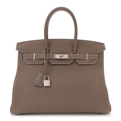 Hermes Togo Birkin 35 Etoupe 1 of 11