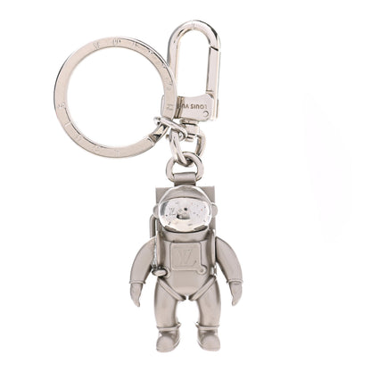 Louis Vuitton Metal Spaceman Figurine Bag Charm Key Holder Silver 1 of 5