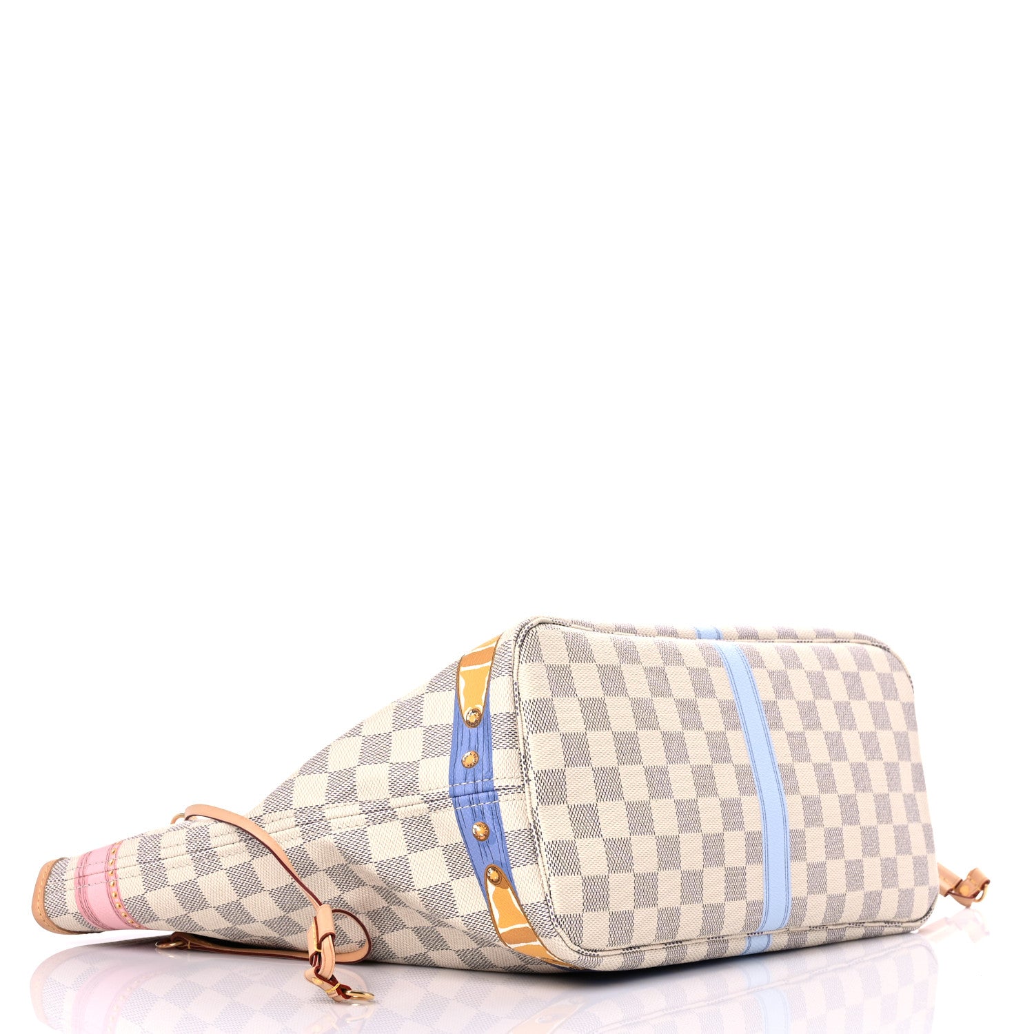Louis Vuitton Damier Azur Summer Trunks Neo Neverfull MM 5 of 10