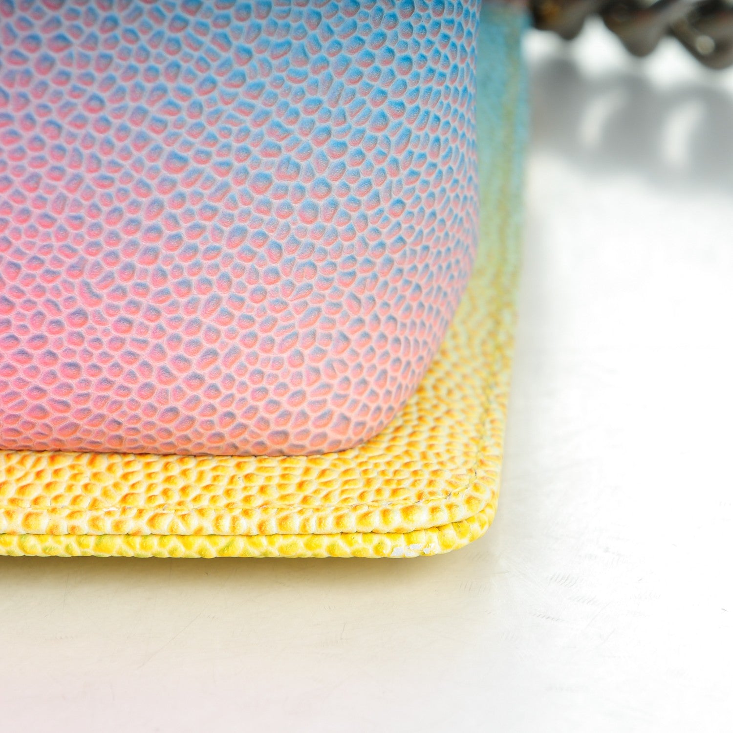 Chanel Caviar Quilted Medium Cuba Rainbow Boy Flap Multicolor 8 of 12