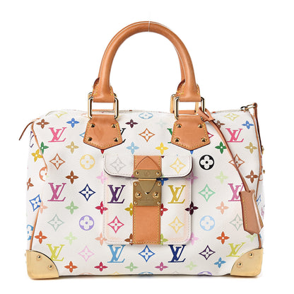 Louis Vuitton Monogram Multicolor Speedy 30 White 1 of 14