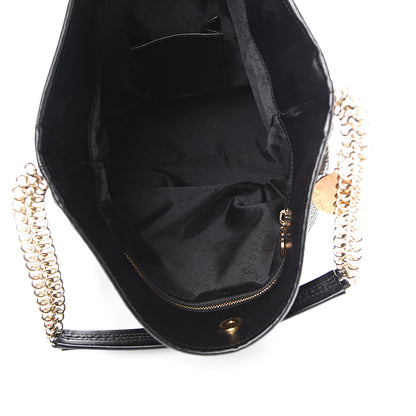 Stella McCartney Faux Python Bailey Boo Hobo Black 4 of 12