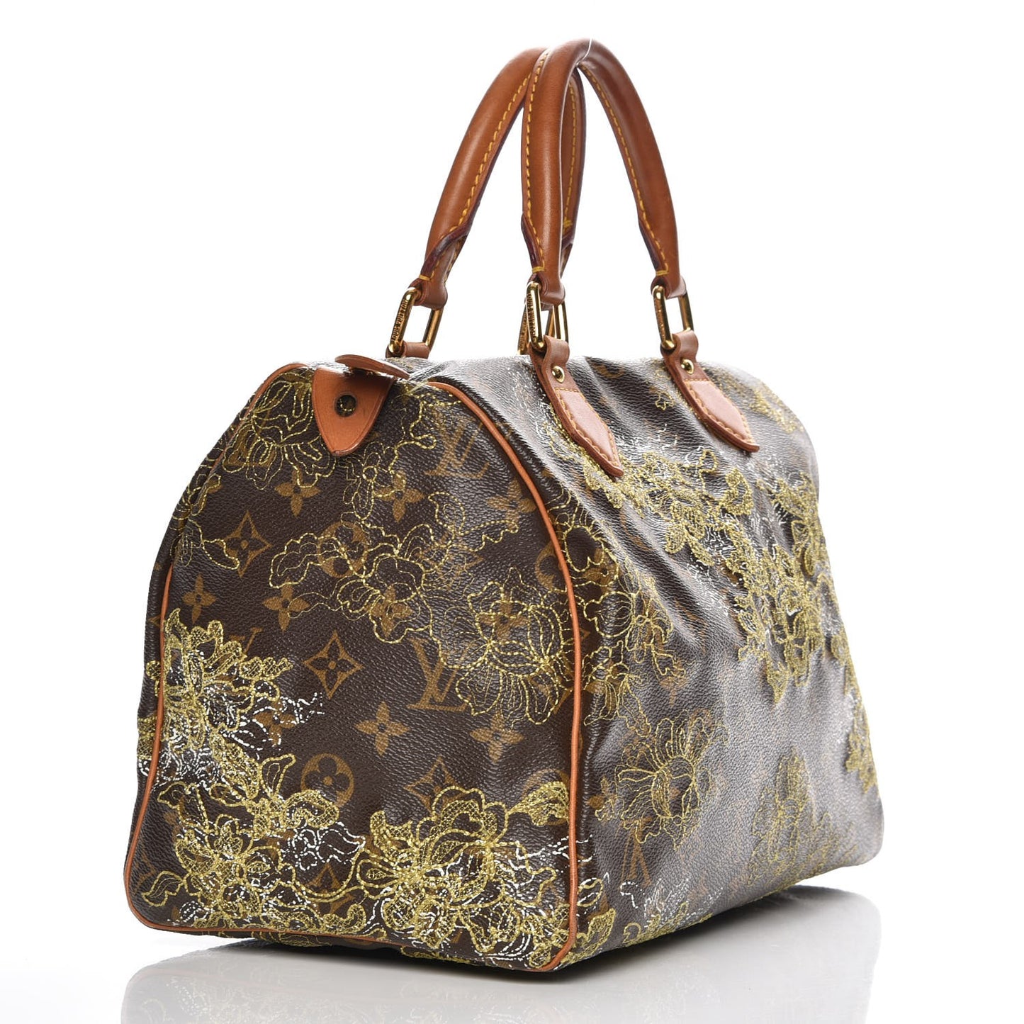 Monogram Dentelle Speedy 30 Gold