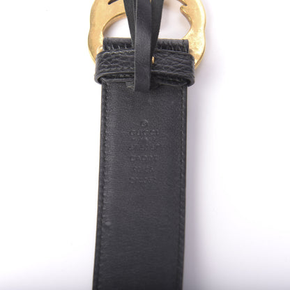 Gucci Dollar Calfskin Interlocking G Belt 90 36 Black 4 of 9