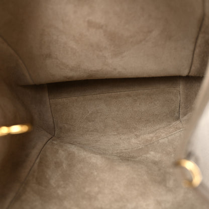 Celine Soft Grained Calfskin Medium Phantom Luggage Cabas Souris 5 of 12