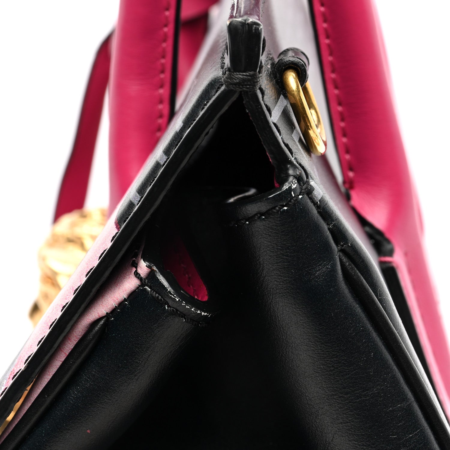 Versace Calfskin Palazzo Empire Pop Magna Grecia Bag Multicolor 10 of 11