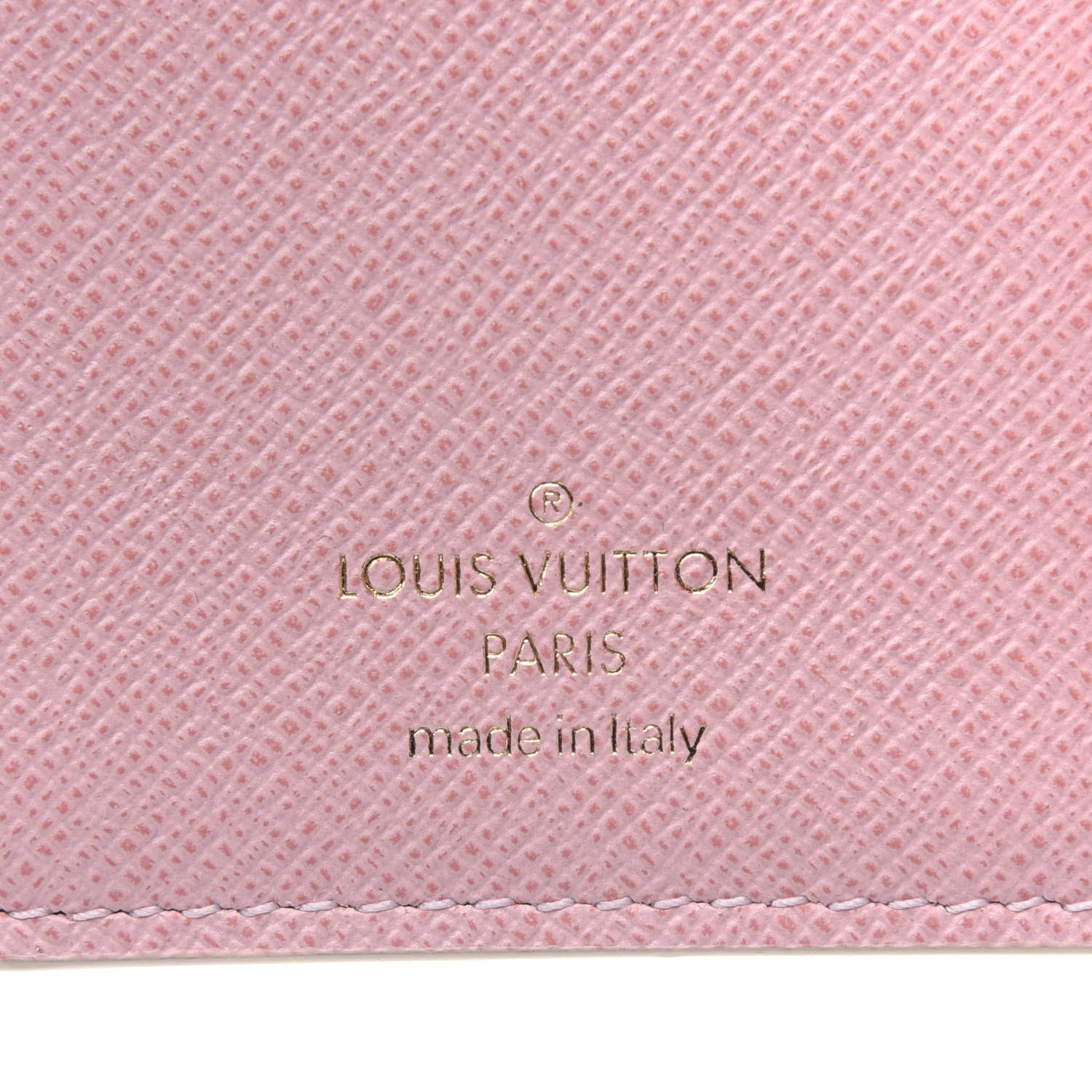 Louis Vuitton Damier Azur Victorine Wallet Rose Ballerine 6 of 7