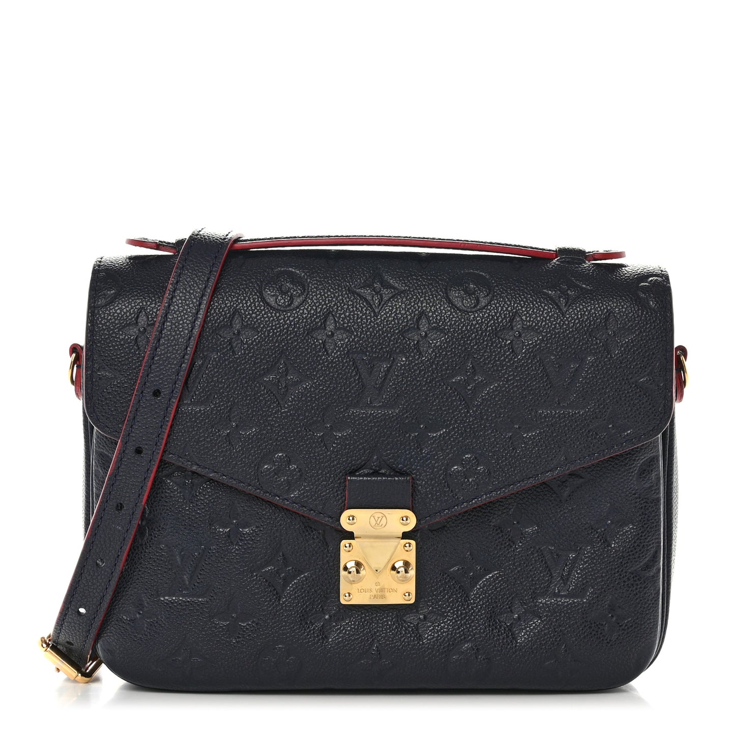 Empreinte Pochette Metis Marine Rouge