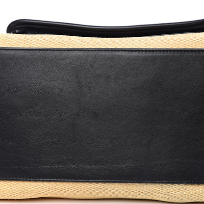 Proenza Schouler Calfskin Straw PS1 Keep All Black 11 of 15