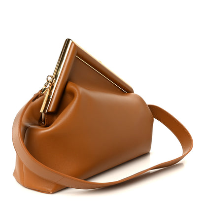Fendi Shiny Nappa Medium Fendi First Caramello 3 of 11