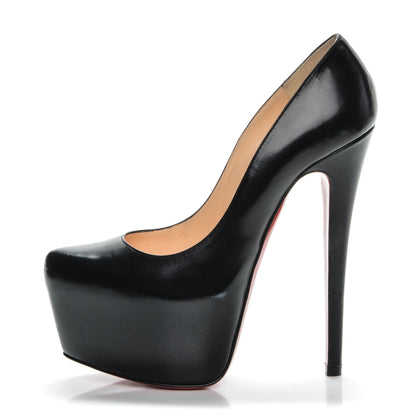 Christian Louboutin Kid Daffodile 160 Pumps 36 Black 1 of 7