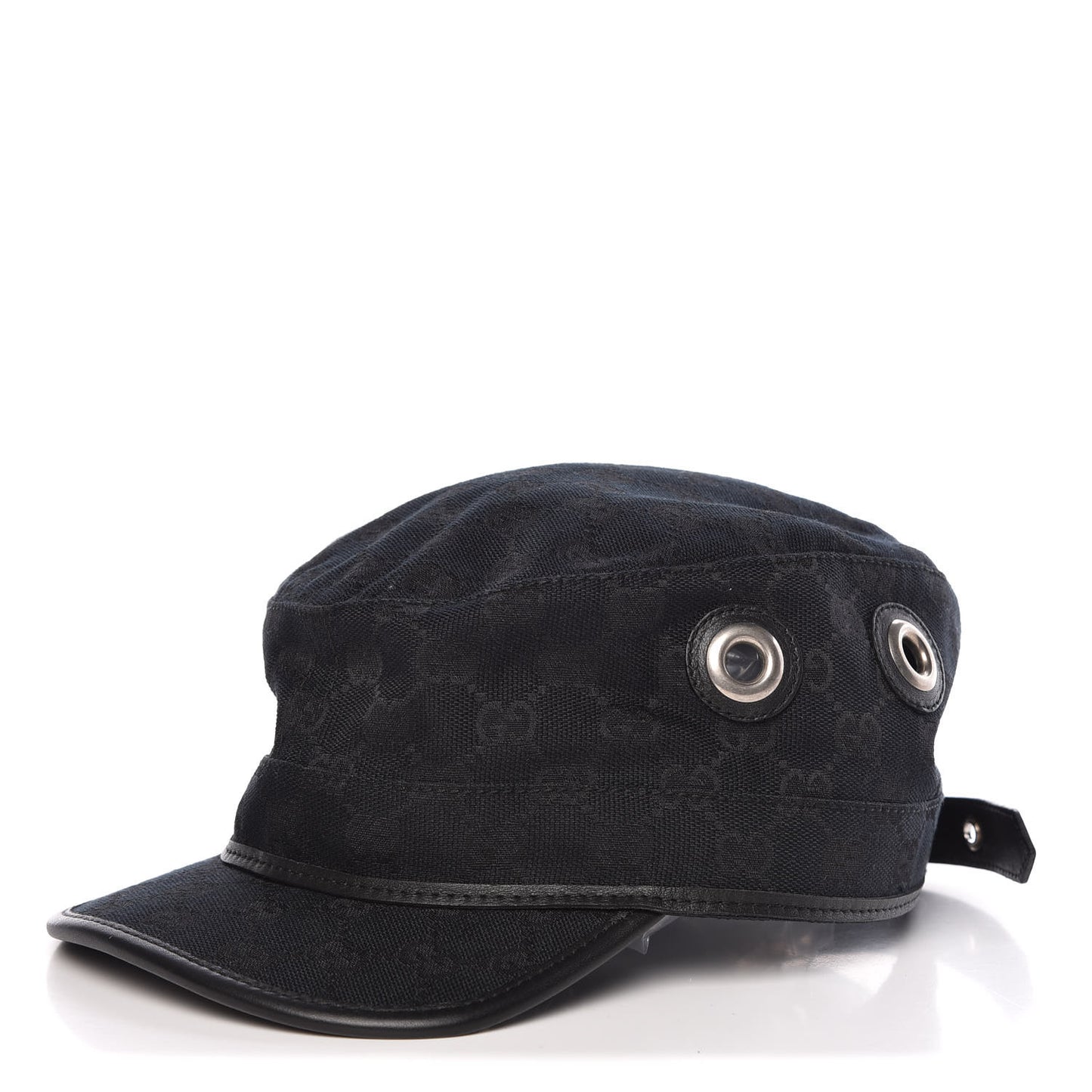 Monogram Cap Hat XL Black