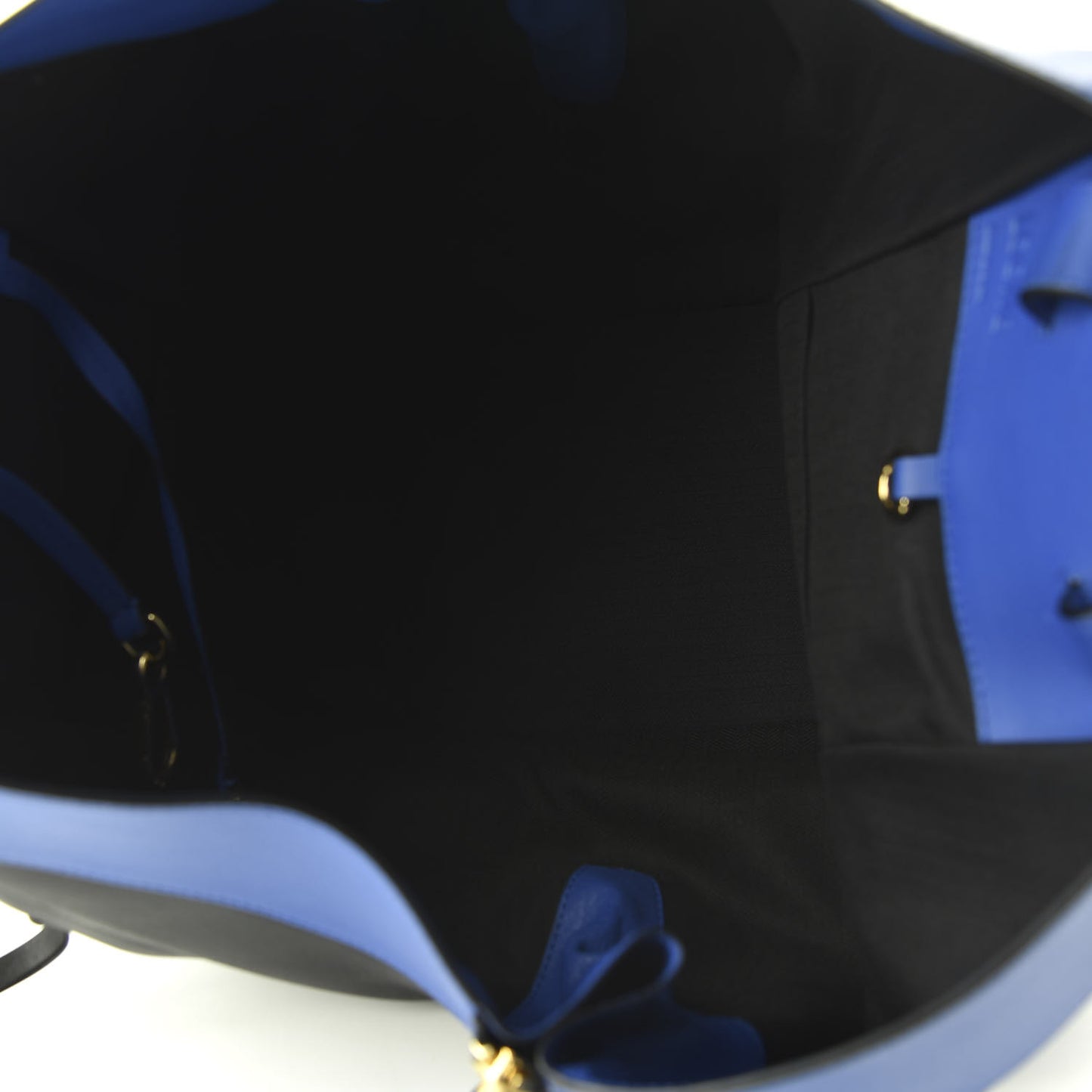Calfskin Large Hammock Shoulder Bag Electric Blue
