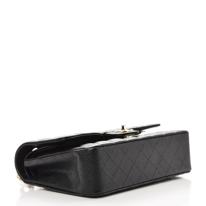 Chanel Caviar Quilted Medium Double Flap Black 5 of 9