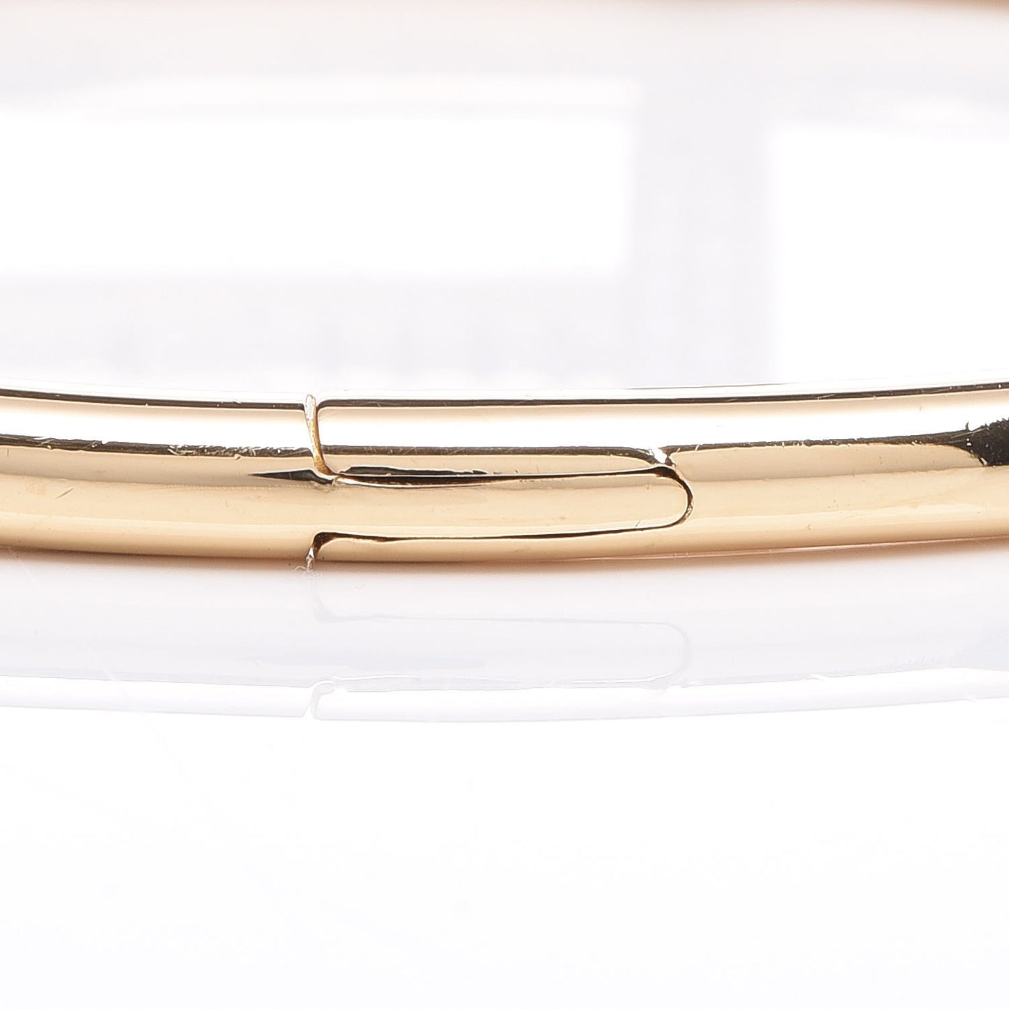 18K Yellow Gold Diamond Juste Un Clou Paved Bracelet 16
