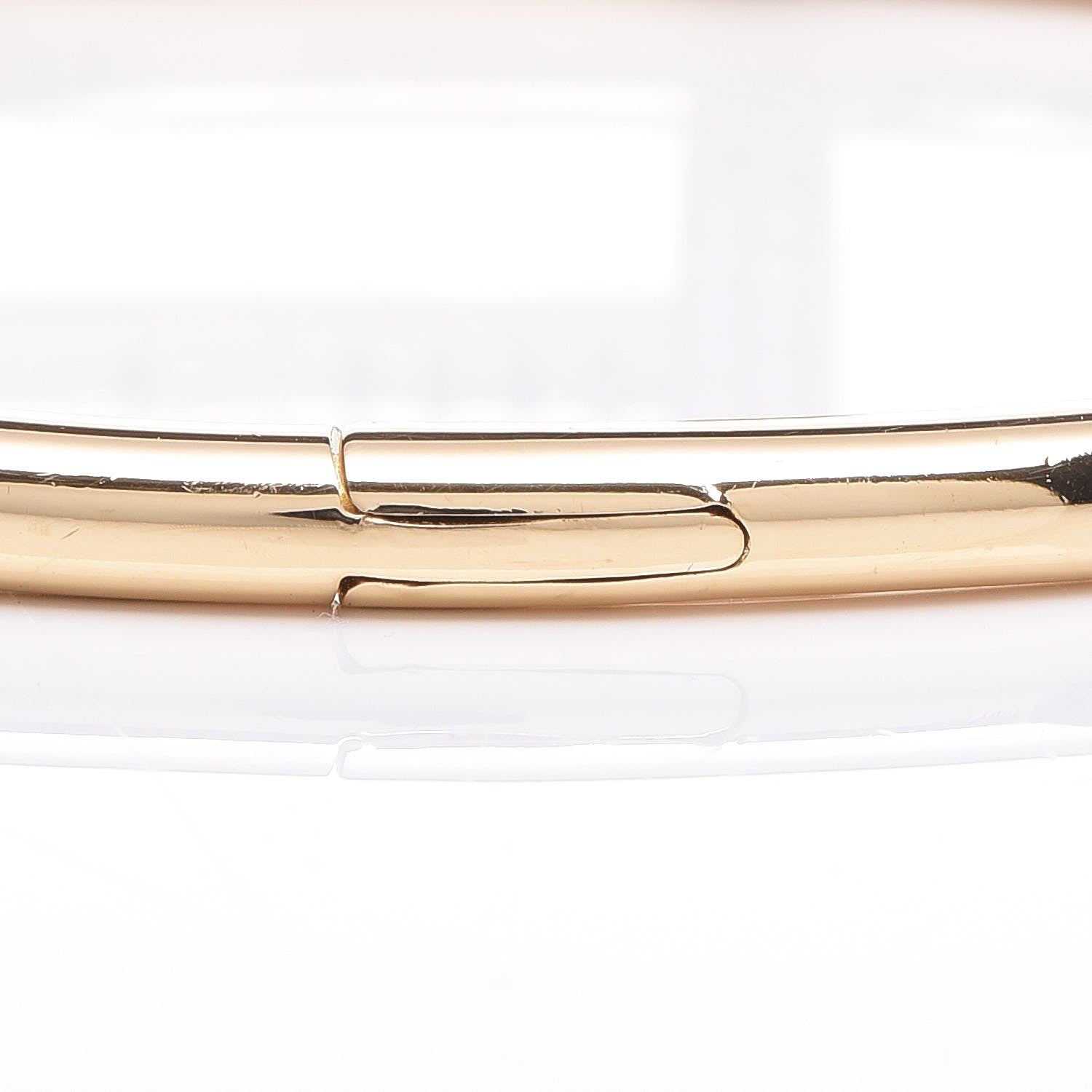 Cartier 18K Yellow Gold Diamond Juste Un Clou Paved Bracelet 16 7 of 9