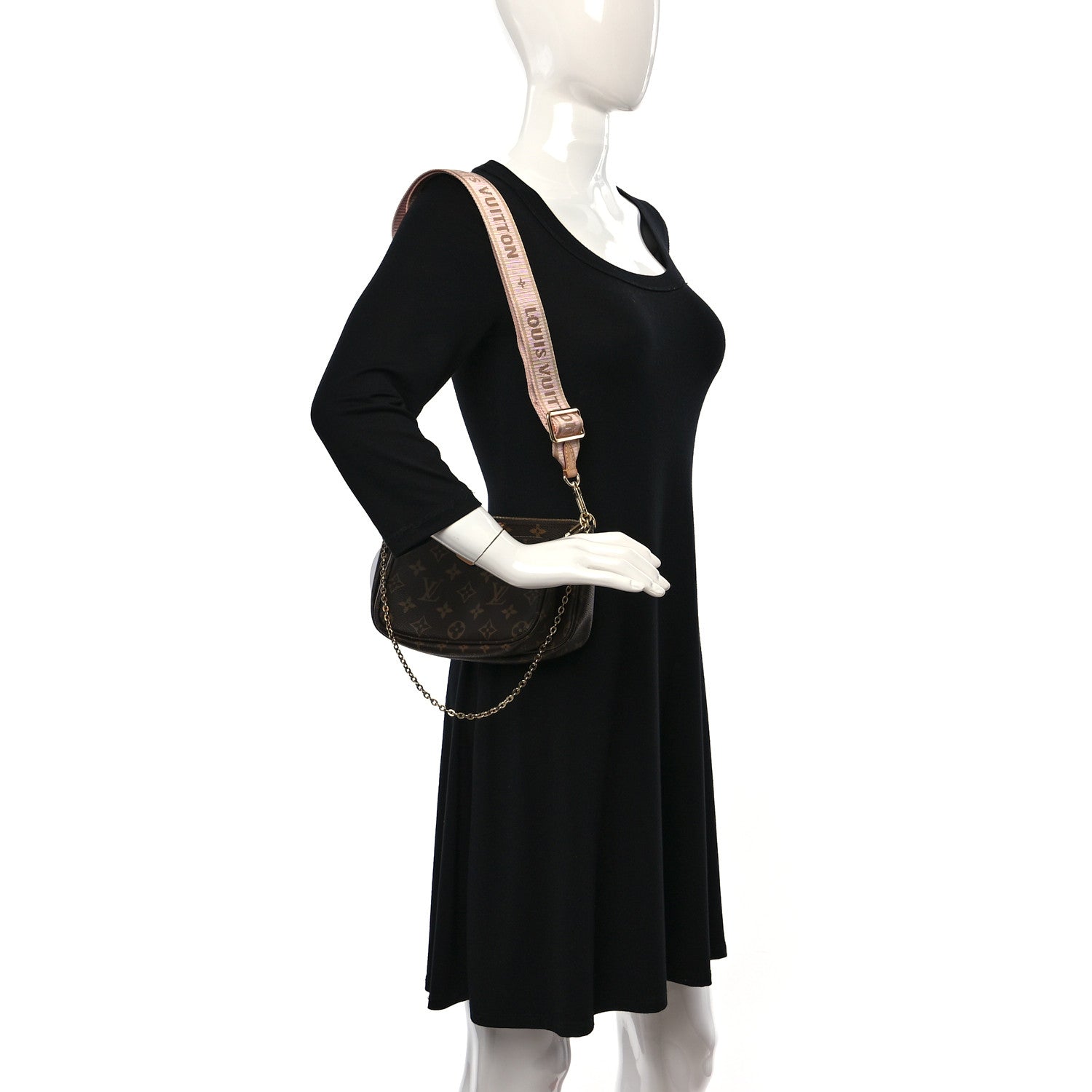 Louis Vuitton Monogram Multi Pochette Accessories Rose Clair 2 of 16