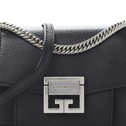 Givenchy Goatskin Mini GV3 Shoulder Bag Black 10 of 10