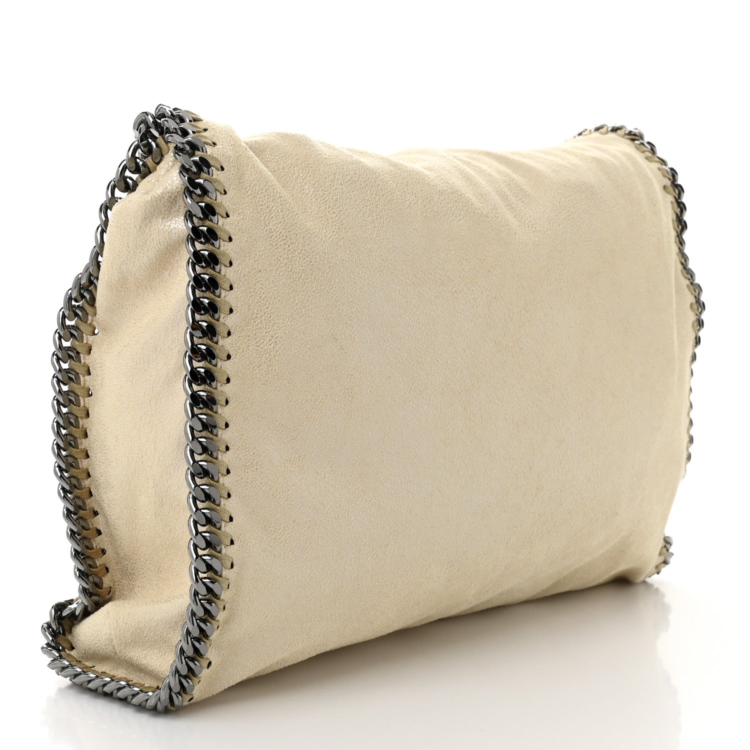 Stella McCartney Pearlescent Shaggy Deer Small Falabella Tote Sand 3 of 12