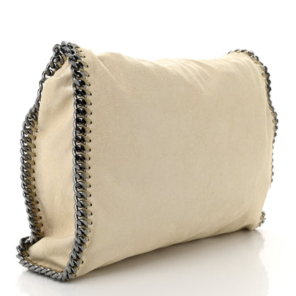 Stella McCartney Pearlescent Shaggy Deer Small Falabella Tote Sand 3 of 12