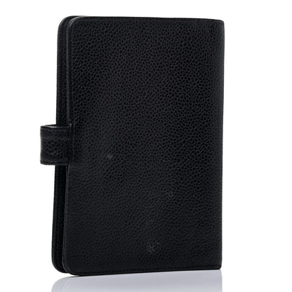 Chanel Caviar CC Small Ring Agenda Planner Black 2 of 4