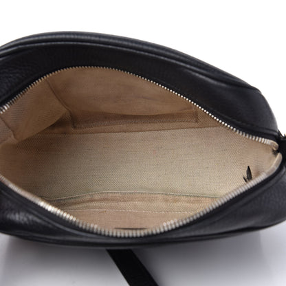 Gucci Pebbled Calfskin Small Soho Disco Bag Black 5 of 10