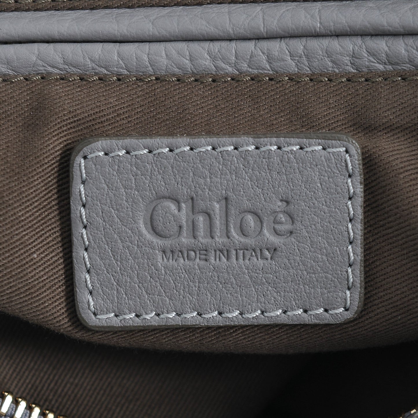 Calfskin Large Marcie Satchel Cashmere Grey