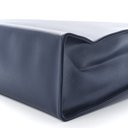 Telfar Vegan Leather Medium Shopping Bag Navy 11 of 11