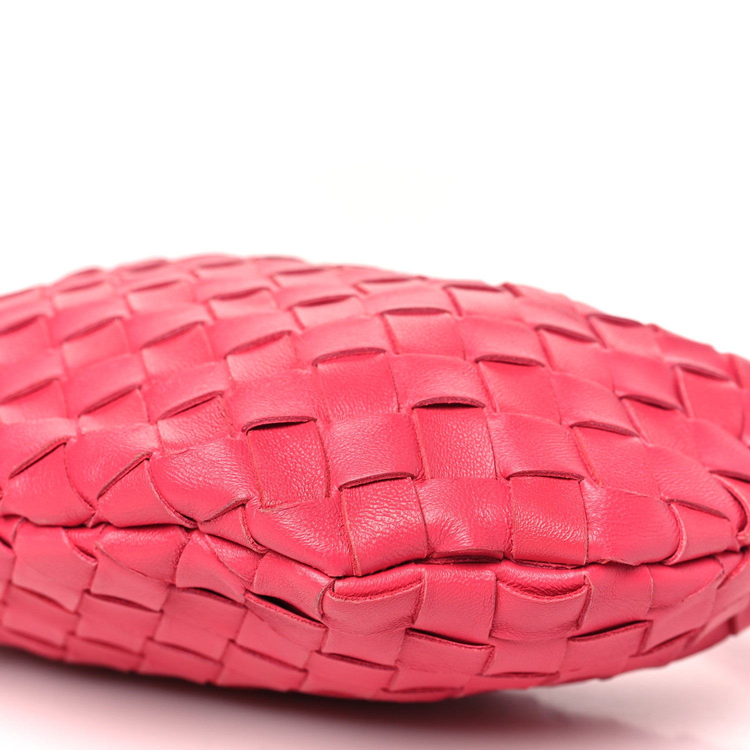 Bottega Veneta Nappa Intrecciato Small Turn Pouch Cranberry 10 of 10